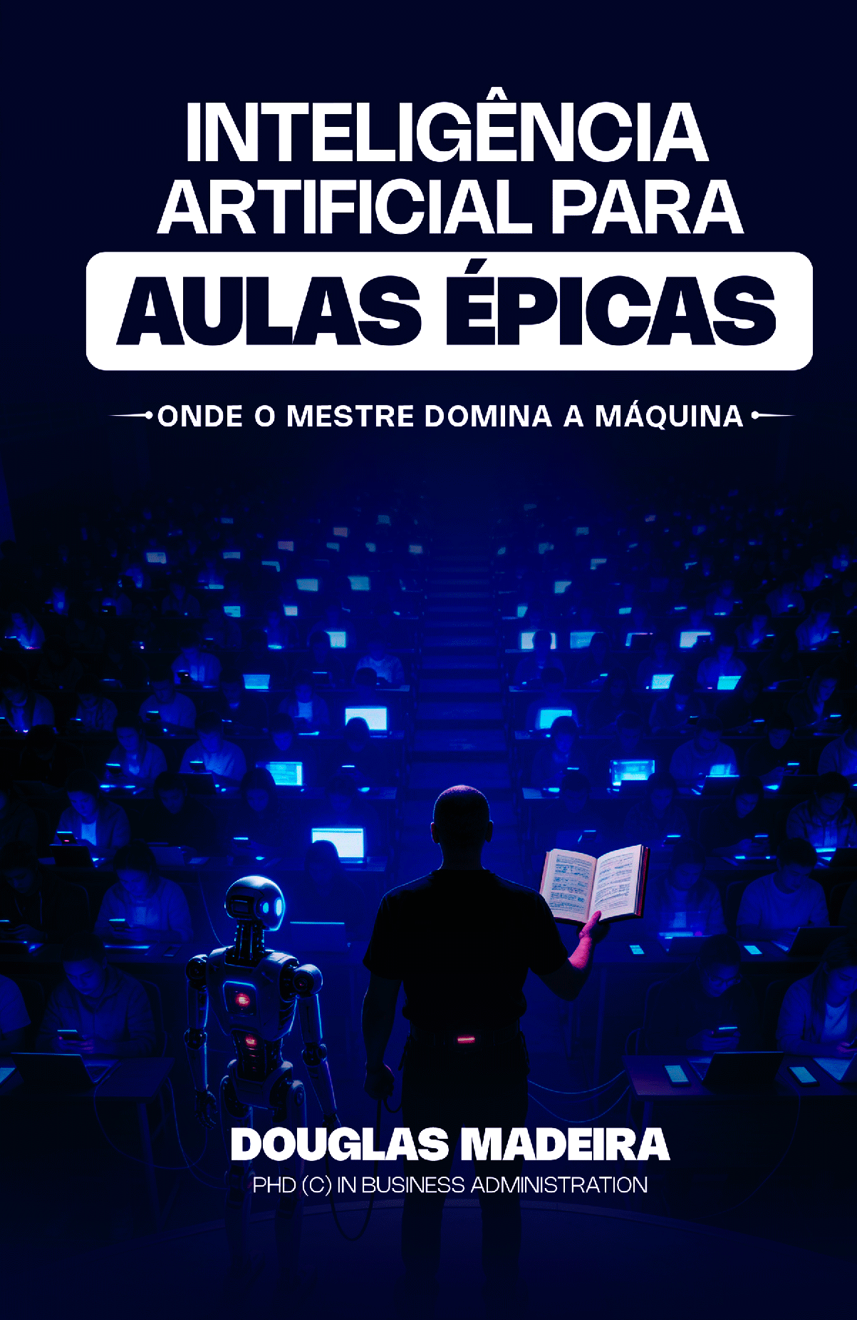 Capa: Inteligência Artificial para Aulas Épicas — Douglas Madeira